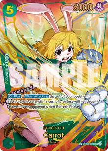 Carrot (SP) OP08-023 Premium Booster -The Best- Vol. 2 One Piece Foil NM