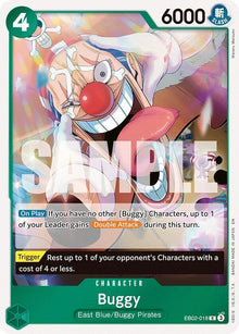 Buggy EB02-018 Rare Extra Booster: Anime 25th Collection One Piece Foil NM
