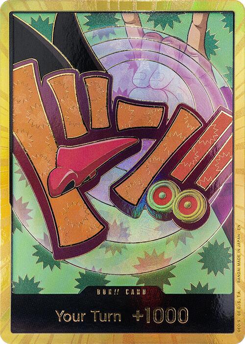 DON!! Card (Foxy) (Gold) Premium Booster -The Best- Vol. 2 One Piece Foil NM