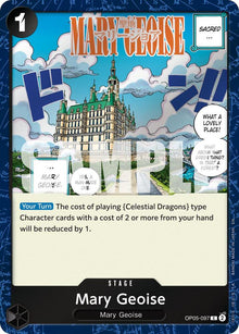 Mary Geoise (Pirate Foil) OP05-097 Premium Booster -The Best- Vol. 2 One Piece NM