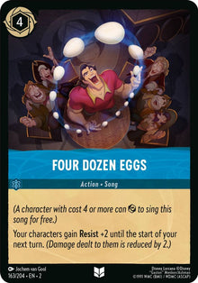 Four Dozen Eggs 163/204 Uncommon Rise of the Floodborn Lorcana Near Mint