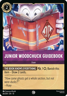 Junior Woodchuck Guidebook 66/204 Common Whispers in the Well Lorcana Near Mint
