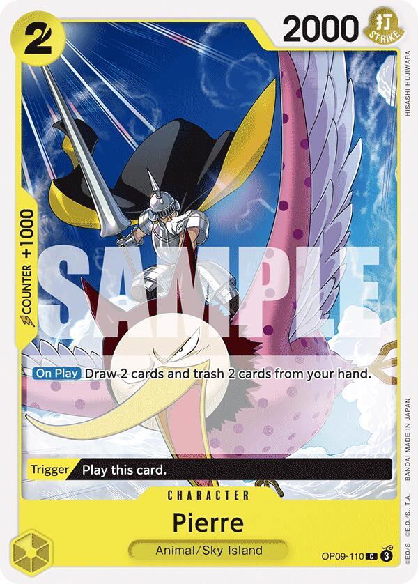 Pierre OP09-110 Common Emperors in the New World One Piece Near Mint