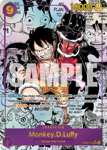 Monkey.D.Luffy (119) (Manga) OP09-119 Emperors in the New World One Piece Foil NM