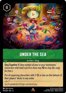 Under the Sea 95/204 Rare Ursula's Return Lorcana Near Mint