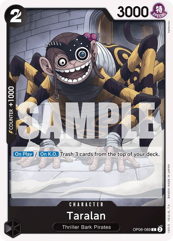 Taralan OP06-089 Common Wings of the Captain One Piece Near Mint