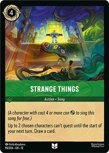 Strange Things 95/204 Uncommon Wilds Unknown Lorcana Near Mint
