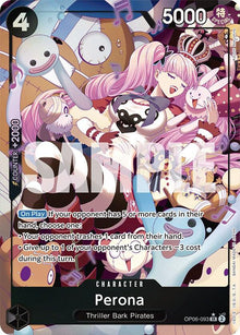 Perona (093) (Alternate Art) OP06-093 Wings of the Captain One Piece Foil NM