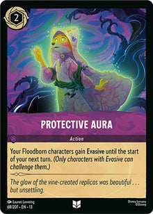 Protective Aura 68/204 Uncommon Attack of the Vine! Lorcana Near Mint