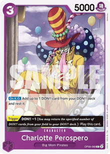 Charlotte Perospero OP08-068 Common Two Legends One Piece Near Mint