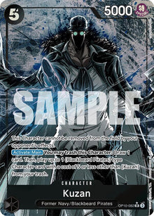 Kuzan (Parallel) OP10-082 Super Rare Royal Blood One Piece Foil Near Mint