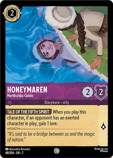 Honeymaren - Northuldra Guide 48/204 Common Archazia's Island Lorcana Near Mint