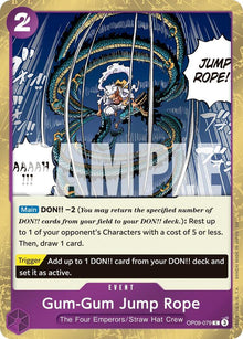Gum-Gum Jump Rope (Pirate Foil) OP09-079 Premium Booster -The Best- Vol. 2 One Piece NM