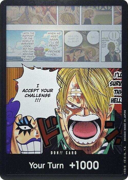 DON!! Card (Ivankov & Sanji) (Double Pack Set Vol. 3) Wings of the Captain One Piece Foil NM
