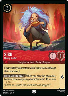 Sisu - Daring Visitor 119/204 Uncommon Fabled Lorcana Near Mint