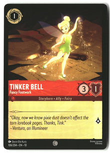 Tinker Bell - Fancy Footwork 106/204 Common Whispers in the Well Lorcana LP
