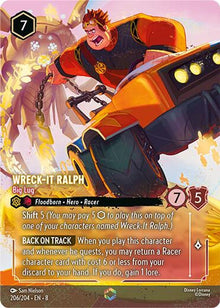 Wreck-It Ralph - Big Lug (Enchanted) 206/204 Reign of Jafar Lorcana Holo NM
