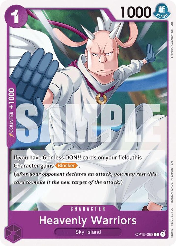 Heavenly Warriors OP15-068 Common Adventure on Kami's Island One Piece Near Mint