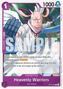 Heavenly Warriors OP15-068 Common Adventure on Kami's Island One Piece Near Mint