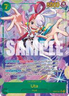 Uta (061) (Alternate Art) EB03-061 Extra Booster: One Piece Heroines Edition One Piece Foil NM