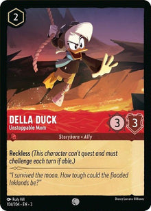 Della Duck - Unstoppable Mom 106/204 Common Into the Inklands Lorcana Near Mint