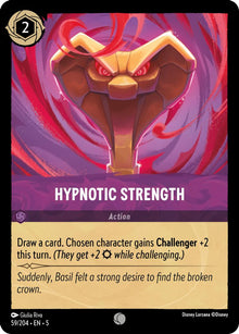 Hypnotic Strength 59/204 Common Shimmering Skies Lorcana Near Mint