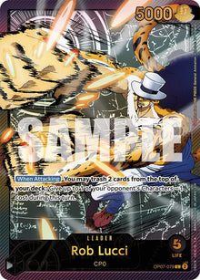 Rob Lucci (SP) OP07-079 Extra Booster: Anime 25th Collection One Piece Foil NM