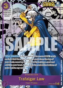 Trafalgar Law (Manga) OP05-069 Premium Booster -The Best- One Piece Foil NM
