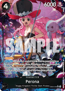 Perona (045) (Alternate Art) EB03-045 Extra Booster: One Piece Heroines Edition One Piece Foil NM