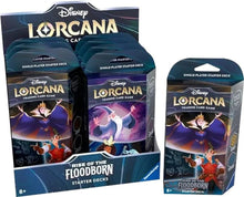 Disney Lorcana: Rise of the Floodborn Starter Deck Display Rise of the Floodborn Lorcana NM