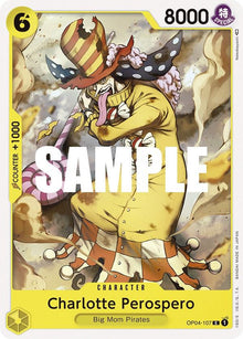 Charlotte Perospero OP04-107 Common Kingdoms of Intrigue One Piece Near Mint