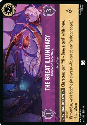 The Great Illuminary - Abandoned Laboratory 68/204 Lorcana NM