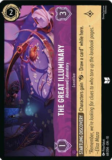 The Great Illuminary - Abandoned Laboratory 68/204 Lorcana NM