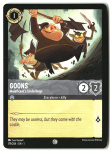 Goons - Maleficent's Underlings 179/204 Common The First Chapter Lorcana LP