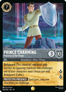 Prince Charming - Protector of the Realm 189/204 Whispers in the Well Lorcana NM