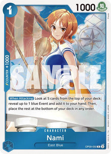 Nami (050) OP09-050 Rare Emperors in the New World One Piece Foil Near Mint