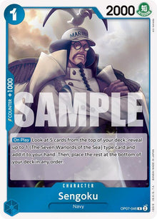 Sengoku OP07-046 Rare 500 Years in the Future One Piece Foil Near Mint