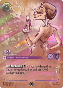 Yzma - Conniving Chemist (Enchanted) 209/204 Azurite Sea Lorcana Holo NM