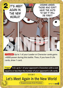 Let's Meet Again in the New World OP10-115 Common Royal Blood One Piece NM