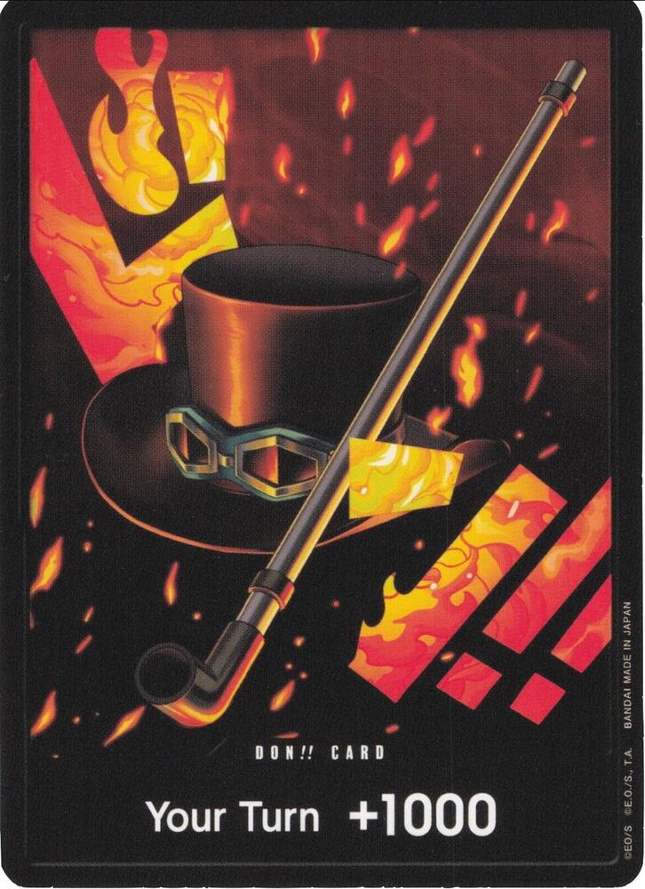 DON!! Card (Sabo) DON!! Premium Booster -The Best- One Piece Near Mint