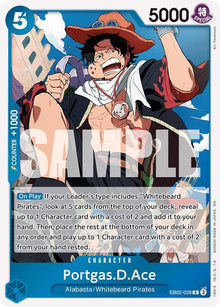 Portgas.D.Ace EB02-028 Extra Booster: Anime 25th Collection One Piece Foil NM