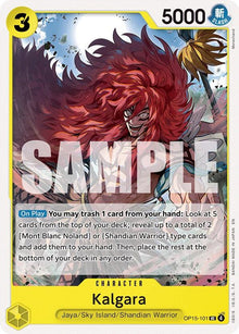 Kalgara OP15-101 Uncommon Adventure on Kami's Island One Piece Near Mint