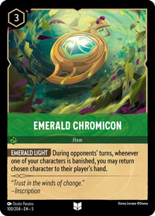 Emerald Chromicon 100/204 Uncommon Shimmering Skies Lorcana Near Mint