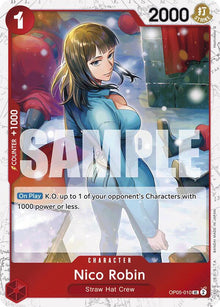 Nico Robin (Jolly Roger Foil) OP05-010 Premium Booster -The Best- One Piece NM