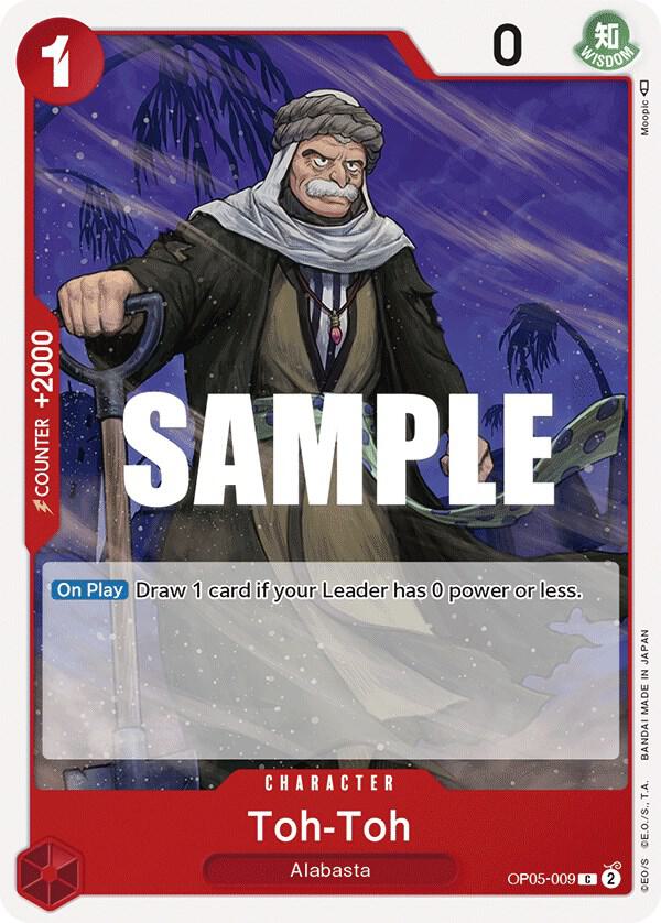 Toh-Toh OP05-009 Common Awakening of the New Era One Piece Near Mint