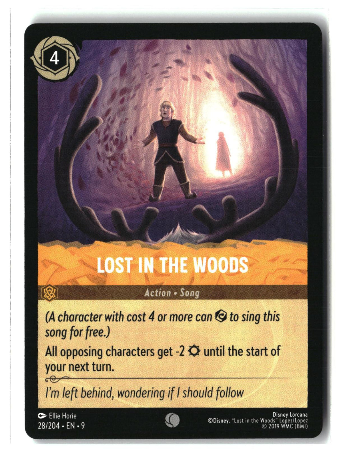 Lost in the Woods 28/204 Common Fabled Lorcana Lightly Played