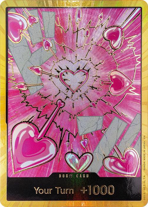 DON!! Card (Boa Hancock) (Gold) Premium Booster -The Best- Vol. 2 One Piece Foil NM