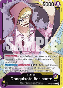 Donquixote Rosinante (061) OP12-061 Leader Legacy of the Master One Piece NM