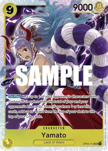 Yamato OP04-112 Super Rare Kingdoms of Intrigue One Piece Foil Near Mint