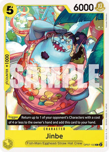 Jinbe (102) OP07-102 Common 500 Years in the Future One Piece Near Mint